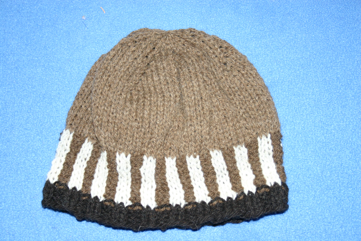 hat made from foula wool