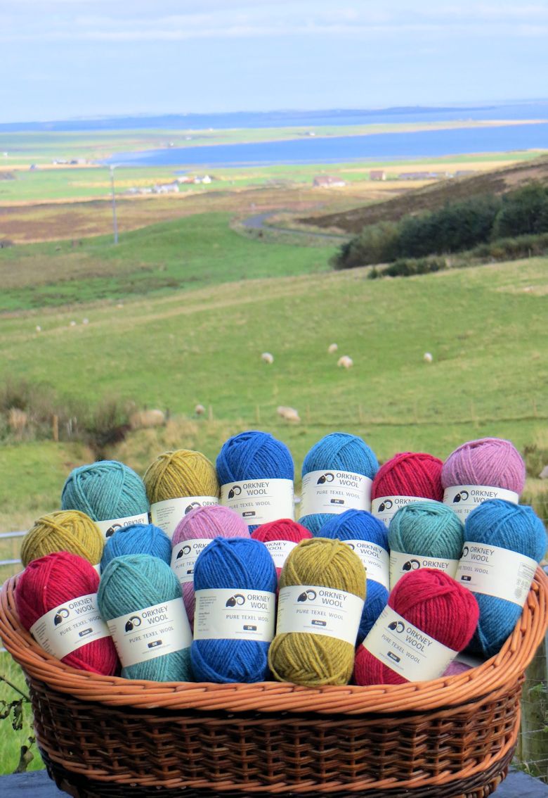 Orkney texel wool