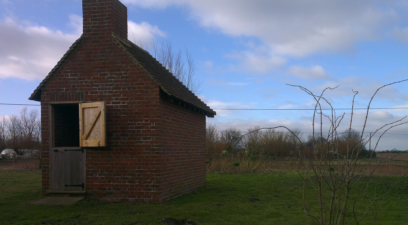 Reconstructed Lookers' hut, Romney Marsh Visitor Centre
