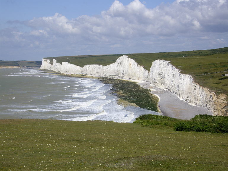 The Seven Sisters cliffs, Sussex